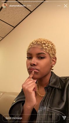 Hair Fan, Blonde Natural Hair, Hair Black Women