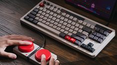 Level Up Your Productivity with the 8BitDo Retro Keyboard and Super Buttons — Rebel Breakroom