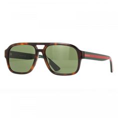 Indulge in the timeless elegance of the Gucci GG0925S 002 Havana/Green sunglasses, a masterpiece from the iconic luxury brand Gucci. Crafted with precision and artistry, these aviator-style frames exude sophistication and class, making them the perfect accessory for the modern man who appreciates fine craftsmanship and impeccable style. The Havana frame color adds a touch of warmth and richness to the design, complemented perfectly by the striking green lenses that not only protect your eyes fro Luxury Aviator Sunglasses With Polarized Lenses, Luxury Aviator Sunglasses With Gradient Lenses For Formal Occasions, Luxury Aviator Sunglasses With Square Frame For Formal Occasions, Luxury Square Frame Aviator Sunglasses For Formal Occasions, Classic Gucci Sunglasses, Elegant Gucci Aviator Sunglasses With Polarized Lenses, Luxury Aviator Sunglasses With Uv Protection, Luxury Formal Aviator Sunglasses With Gradient Lenses, Luxury Aviator Sunglasses With Mirrored Lenses