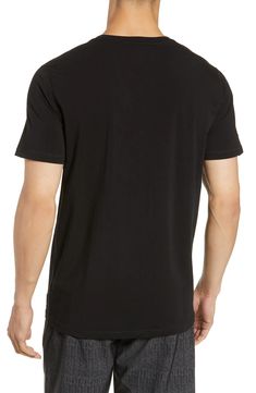 Vuori Tuvalu Crewneck T-Shirt | Nordstrom Graphic Print Crew Neck T-shirt For Layering, Black Cotton Shirt For Layering, Graphic Print Cotton T-shirt For Layering, Black Relaxed Fit T-shirt For Layering, Basic T-shirt With Shirttail Hem For Layering, Cotton Short Sleeve Shirt For Layering, Relaxed Fit T-shirt With Shirttail Hem For Layering, Classic Stretch T-shirt For Layering, Stretch Cotton T-shirt For Layering