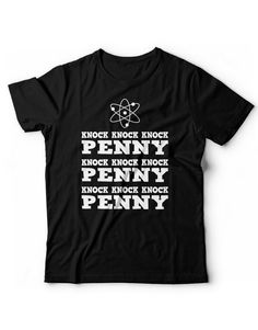 T-shirt with Knock Penny design print. High quality Direct to Garment (DTG) printing. Fruit of the Loom 100% Cotton 135 g/m² White - 145 g/m² Coloured. Shaped side seams for a more feminine cut, crew neck model. Dtg Printing, Funny T Shirt, Mens Graphic Tee, Funny T, The Loom, Fruit Of The Loom, Knock Knock, Funny Tshirts, Penny