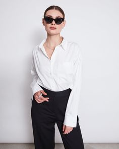 The classic oversized shirt Our gorgeous shirt MAMRO is made in Poland, therefore its name is inspired by the the Polish lake Mamry. MAMRO is a classic button down shirt with a collar, a patch pocket and cuffs with buttons. It is made of a light organic cotton and has a quite oversized fit. Warehouse Management, Wash Bags, Oversized Shirt, Fast Fashion, Recycled Cotton, Piece Of Clothing, Oversized Fits, Patch Pocket, Poland