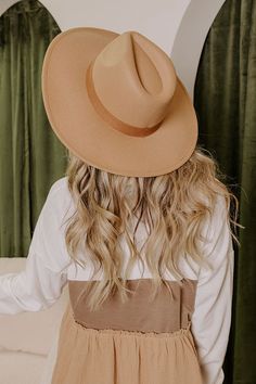 Hat Dimensions: Length-16 inches Width-14.5 inches Height- 4.5 inches Cranial Circumference- 23 inches Brim Width- 3.5 inches Felt Hats, Felt Fedora, Felt Hat, Fall Vibes, Fedora, Felt, My Style, Hats