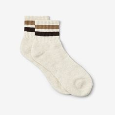 A timeless striped design meets modern-day functionality, ensuring every step you take is cushioned by the fully padded terry sole. Whether it's a day at the office or a leisurely stroll, these socks guarantee a snug fit, unmatched comfort, and a healthy dose of classic aesthetics..View Striped Quarter Crew Sock by Line of Trade on our site for more info. - The Bespoke Post store has the greatest gear from the world's best small brands. Free exchanges, easy returns and no commitments. Early Black Friday, Bespoke Post, Every Step You Take, Huge Sale, Crew Sock, Striped Socks, Black Friday Deals, Holiday Gift Guide, Out Of Style