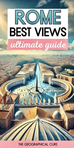 the cover of rome's best views guide