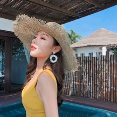 Grace Raffia Straw Hat - The House of CO-KÝ - Hat - Grace Raffia Straw Hat - Accessories, Hats, Summer, Tropical Escape Work Jumpsuit, Raffia Sun Hat, Hats Style, Wide Brim Hat Summer, Flat Hat, Hats Summer, Button Shirt Dress, Coloured Feathers, Flat Hats