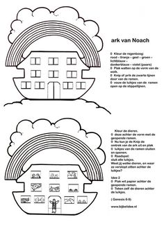 the diagram shows how to draw houses in different ways, including clouds and raindrops