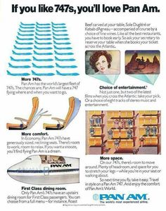 an advertisement for the pan am cruise ship, with instructions on how to use it