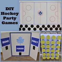 hockey party games for kids and adults