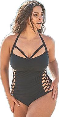 Underwire One Piece, Cutout One Piece, One Piece Swimsuit Black, White Bikinis, Swimsuit Black, Boss Black, Ashley Graham, Beach Swimwear, Swimsuits For All