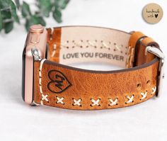 "Top Grain Leather, Apple Watch Bands, Women Men Unisex iWatch Bands, 38 40 41 42 44 45mm, Personalized Gifts for Her, Wristband Accessory, Wrist Accessory, Wristband Gift, Wristband for Apple Watch, Watch Band for Apple Watch, Watch Band Leather, Watch Band Apple, Watch Band Women  100% PREMIUM TOP-GRAIN LEATHER APPLE WATCH BANDS  100% DURABLE AND UNIQUE DESIGN iWATCH BANDS PERFECT PERSONALIZED GIFTS FOR MEN AND WOMEN - Are you looking for a gift that will make your loved ones happy and remember you every time they look at it? You just found it! - Make your special days memorable. Perfect apple watch bands women and men. Best choice for Birthday, Anniversary, Christmas, Father's Day, Mother's Day, and Valentine's Day. - We laser the shapes or texts you want on this product. In this way, w Apple Watch Bracelet Combo, Leather Apple Watch Band Women, Apple Bracelet, Watch Bands Women, Apple Watch Bracelet Band, Apple Watch Bands Women, Apple Watch Bracelets, Wrist Accessories, Bracelet Apple Watch