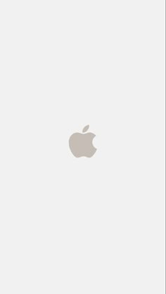 an apple logo on a white background