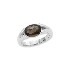 Nancy B Color Oval Smokey Quartz - Sterling Silver Ring - 70850SQ-SS Sterling Silver 10X8 Oval Smokey Quartz Ring Ring Size: 6.50 Jewelry Type: Gemstone Ring, Smokey Quartz Ring Metal: Sterling Silver Made in the USA with a Lifetime Guarantee Nancy B Color Oval Smokey Quartz Ring Modern Oval Jewelry For Formal Occasions, Modern Oval Rings With Vs Clarity, Modern Oval Jewelry With Vs Clarity, Modern Oval Jewelry For Anniversary, Oval Faceted White Gold Rings, Modern Oval Jewelry With Accent Stones, Classic Faceted White Gold Ring, Silver Faceted Oval Rings, Modern White Gold Jewelry With Oval Cabochon