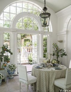 the instagram page shows an image of a dining room