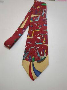 Child Art Future Futuristic Save the Children Men's Ties Neckties - Etsy Red Tie As A Summer Gift, Red Fitted Summer Tie, Child Art, Men's Ties, Ties Mens, Art For Kids, Neck Tie, Ships, Art