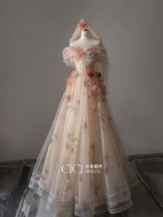 my socials are linkedto owner Elegant Ball Gowns Aesthetic, French Style Prom Dresses, Slim Princess Dress, Wedding Veil With Color, Pastel Goth Wedding Dresses, Pink Vintage Wedding Dress, Light Purple And White Wedding Dress, Fairy Princess Dress Gowns, Enchanted Fairytale Prom Dress