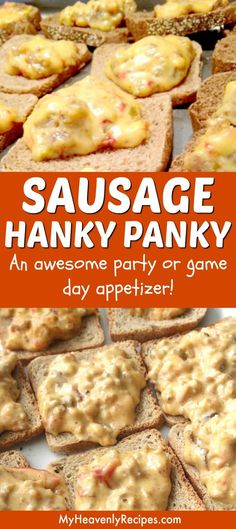 sausage hanky panky is an awesome party or game day appetizer recipe