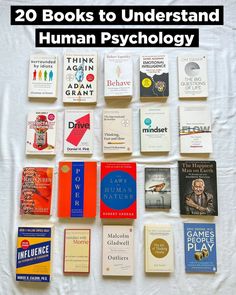 there are many books to understand about human psychology on this tablecloth