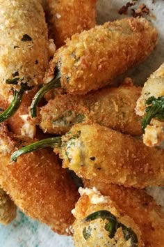 some fried food is sitting on a paper towel