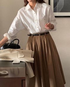 Academia Outfits, Academia Style, Neue Outfits, Quick Outfits, Modest Fashion Outfits, Mode Inspo, Casual Style Outfits, Looks Vintage