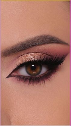 Bold Wedding Makeup, Mackup Look, Eyes Makeup Looks, Daytime Smokey Eye, Eye Shadow Looks, Party Makeup Tutorial, Smokey Eye Easy, Doing Makeup