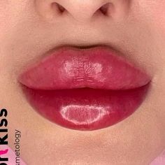 Russian Lips Filler, Mouth Piercings, Lips Inspiration, Botox Lips, Anime Lips, Fake Lips, Light Pink Lip Gloss, Candy Lips, Cherry Lips