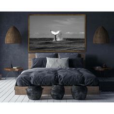 INSITU-whale-tale.jpg Men's Bedroom Design, African Interiors, Man Bedroom, Designers Studio, Mens Bedroom Decor, Minimalist Dekor, Mountain Wall Decor, Masculine Bedroom, Style Lookbook