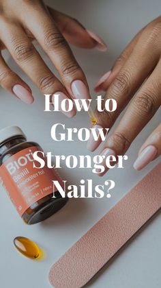 Longer Nails, Soft Nail, Stronger Nails, Nail Beds, Spring Nail Designs, Nails Tips, Nail Growth, Soft Nails, Nail Bed