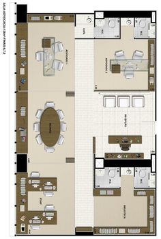 the floor plan for a living room and dining area in an apartment with two separate rooms