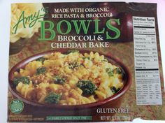 annie's rice pasta and broccoli bowl