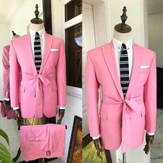 ad eBay - Rosa Herrenanzug 2 Stück Einreihige Jacke Mit Stehkragen + Hose Herrenbekleidung - Buy Now, click the link (eBay) Blazers Men, Pink Suit, Single Breasted Jacket, Suit Separates, Blazers For Men, Stand Collar, Click The Link, Mens Suits, Blazer Suit