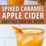 Caramel Vodka Apple Cider, Vodka Apple Cider, Cocktails For A Crowd, Bourbon Apple Cider, Cider Cocktail, Trifle Recipes, Apple Cider Cocktail, Caramel Vodka