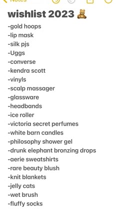 an iphone screen showing the list of items in which you can use them to find what they are