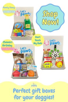 Unique gift boxes with quality, fun, and enriching dog toys for the ball lovers, chewers and pawty dogs in your life. Go get one for your doggo now!