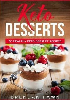 Diet Desserts Recipes, Pudding Chia, Dessert Mousse, Postre Keto, Diet Desserts