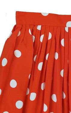 Details: Brand: Chaus Size: Small Materials: 100% Rayon Polka Dot Lined Summer Skirt, Summer Polka Dot Flared Skirt, Polka Dot Flared Skirt For Summer, Flared Polka Dot Skirt For Summer, Retro Summer Dress With Lined Skirt, Polka Dot Knee-length Skirt For Summer, Red Gathered Skirt Dress For Summer, Retro Knee-length Summer Skirt, Retro Knee-length Skirt For Summer