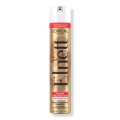 Elnett Satin Extra Strong Hold UV Hair Spray - ELNETT SATIN XS HOLD HAIRSPRAY 11.0OZBenefitsNew look - Same long-lasting brushable holdSpecifically formulated for color-treated hairHumidity resistant hairspray delivers an ultra fine mist that disappears at the stroke of a brushMicro-diffusion technology disperses spray evenly for strand-by-strand hold - Elnett Satin Extra Strong Hold UV Hair Spray Uv Hair, Celebrity Hair Stylist, Red Carpet Event, Hair Spray, Color Treated Hair, L Oreal, Loreal Paris, Ulta Beauty, One Color