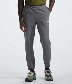 Men’s Wander Joggers 2.0 | The North Face Urban Style Sports Activewear With Elastic Waistband, Urban Activewear With Elastic Waistband For Sports, Outdoor Moisture-wicking 4-way Stretch Joggers, The North Face Sports Bottoms With Pockets, Casual Moisture-wicking Technical Fabric Bottoms, Casual Waterproof 4-way Stretch Bottoms, Casual Moisture-wicking Bottoms In Technical Fabric, Moisture-wicking Casual Bottoms In Technical Fabric, Recycled Polyester Activewear With Elastic Waistband For Hiking