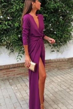 Purple Evening Dress, Gala Dresses, Hoco Dresses, Dresses To Wear To A Wedding, Guest Outfit, Long Prom Dress, Dresses Short, Fancy Dresses