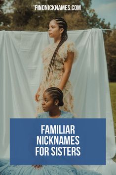 Cute and lovely nicknames for sisters Cute Names, Little Sisters, Best Friends, Movie Posters