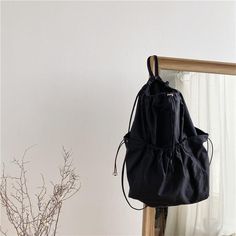 Product information:Color: white, black, brown, zebraMaterial: PolyesterBag trend style: bucket bagBag size: mediumPopular elements: foldsLining texture: polyesterBag shape: bucket typeOpening method: withdrawingSizeﾠ information:Size: 40*31*17.5*72cmPacking list:Polyester Backpack X1 Drawstring Bucket Bag, European Women, Trend Style, Dress Size Chart, White Bag, Women's Bags, Cut And Style, Picture Gallery, Jeans Dress