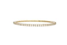 3.35 CT Diamond Stretch Tennis Bracelet Elegant Yellow Gold Flexible Stretch Bracelet, Elegant Adjustable Stretch Bracelet For Formal Occasions, Elegant Flexible Stretch Bracelet, Stackable, Elegant Flexible Stackable Stretch Bracelet, Elegant Flexible Yellow Gold Bracelet, Elegant Stackable Stretch Bracelet, Elegant Stackable Round Stretch Bracelet, Elegant Round Stackable Stretch Bracelet, Elegant Round Stretch Bracelet Stackable