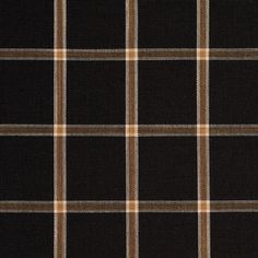 a black and tan plaid fabric