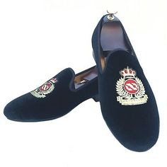 Men's Velvet Shoes Slip-On Wedding Loafers Smoking Slippers Flats Black Blue Red | eBay Formal Wedding Shoes With Fitted Slip-on Design, Classic Party Loafers With Leather Sole, Party Loafers With Leather Sole And Round Toe, Elegant Closed Toe Shoes For Groom, Party Loafers With Leather Sole, Slip-on Style, Party Loafers With Leather Sole, Party Slip-on Loafers With Leather Sole, Elegant Closed Toe Dress Shoes For Groom, Party Leather Sole Closed Toe Loafers