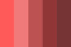 red and pink color swatches