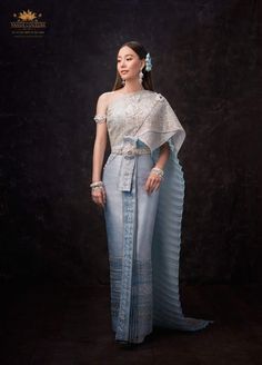 Thailand Wedding Dress, Laos Wedding, Laos Clothing, Thai National Costume