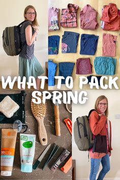 Here's your minimalist packing guide for this spring. Learn to create a capsule wardrobe that fits one carry-on, with versatile pieces for any weather or event. Travel light and stylish with our tips. Create A Capsule Wardrobe, Europe Packing List