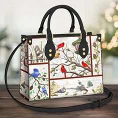 Product information: Product information: {{product_name}}Manufactured with premium water-resistant PU leather.Size: 29*20*10.5 cm ~ 11.4*7.9*4.1 inch.Features comfortable and sturdy carrying straps... Woman Shoulder, Red Bird, American Leather, Crossbody Bag Women, Leather Bag Women, Leather Bags Handmade, Red Birds, Gift For Girlfriend, Everyday Items