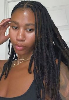 Follow for more Kali Locs, Black Locs, Butterfly Locs, Moon Face, Protective Styles, Beautiful Skin