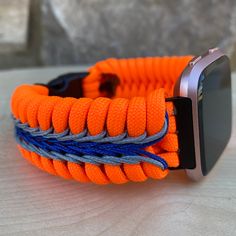 "FREE USPS PRIORITY MAIL SHIPPING FOR DOMESTIC US ORDERS (Includes U.S. Military APO/FPO Address Overseas) Thank you for visiting our shop \"Cording 2U\". A veteran owned business. Handcrafted Paracord wearables customized \"According To You\". Handcrafted with 100% Nylon Paracord \"MADE IN USA\" Our Products include: 🔹Custom handcrafted watch bands according to your wrist size, style, and color of choice. If you don't see it in our page yet, please contact us and we can discuss your options. ? Adjustable Orange Watch Bands With Bracelet Strap, Adjustable Orange Bracelet Strap Watch Band, Customizable Adjustable Silver Watch Bands, Customizable Custom Watch Accessories For Everyday Use, Customizable Watch Bands, Durable Adjustable Blue Watch Bands, Customizable Adjustable Blue Watch Bands, Customizable Adjustable Watch Bands For Everyday Use, Paracord Watch